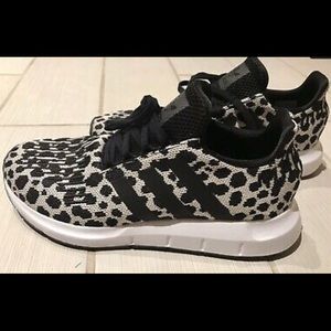 Womens Adidas Swift Run Shoe Cheetah Leopard 9.5